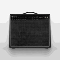 These Go To 11 Förstärkare Revv D25 Tube Combo 1x12 Black tgt11