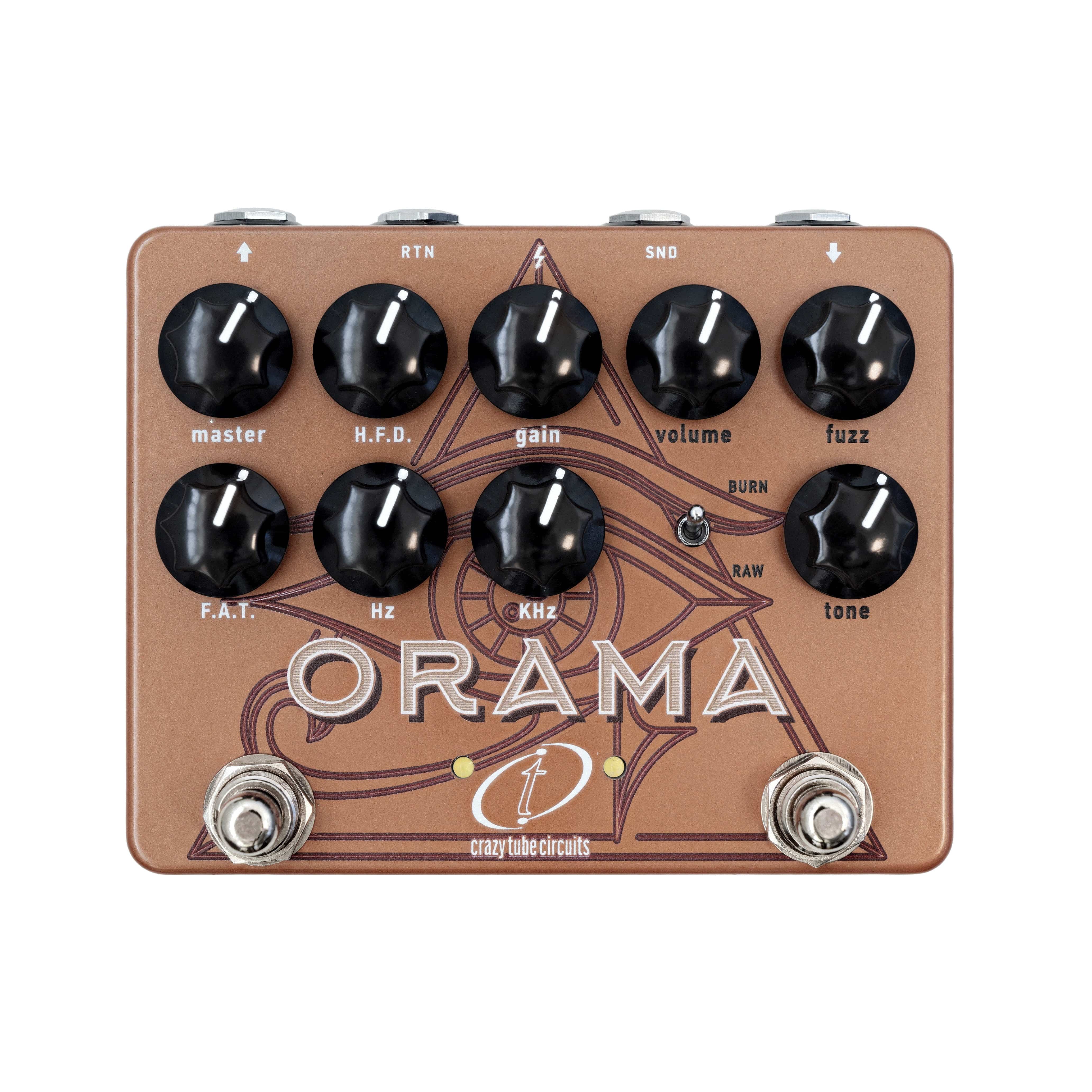 These Go To 11 Preamp Crazy Tube Circuits ORAMA Dual Channel Amp in a box / Fuzz tgt11