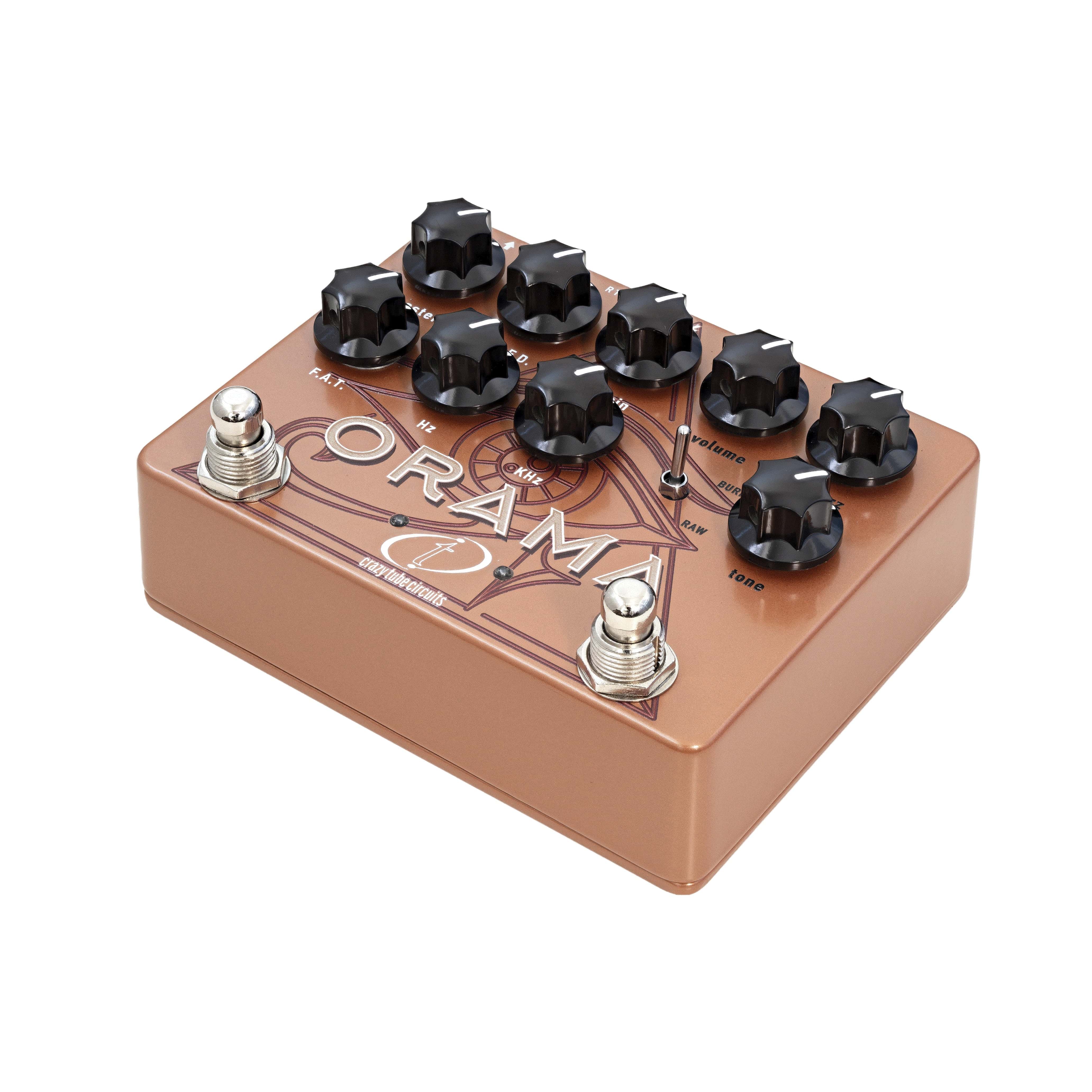 These Go To 11 Preamp Crazy Tube Circuits ORAMA Dual Channel Amp in a box / Fuzz tgt11