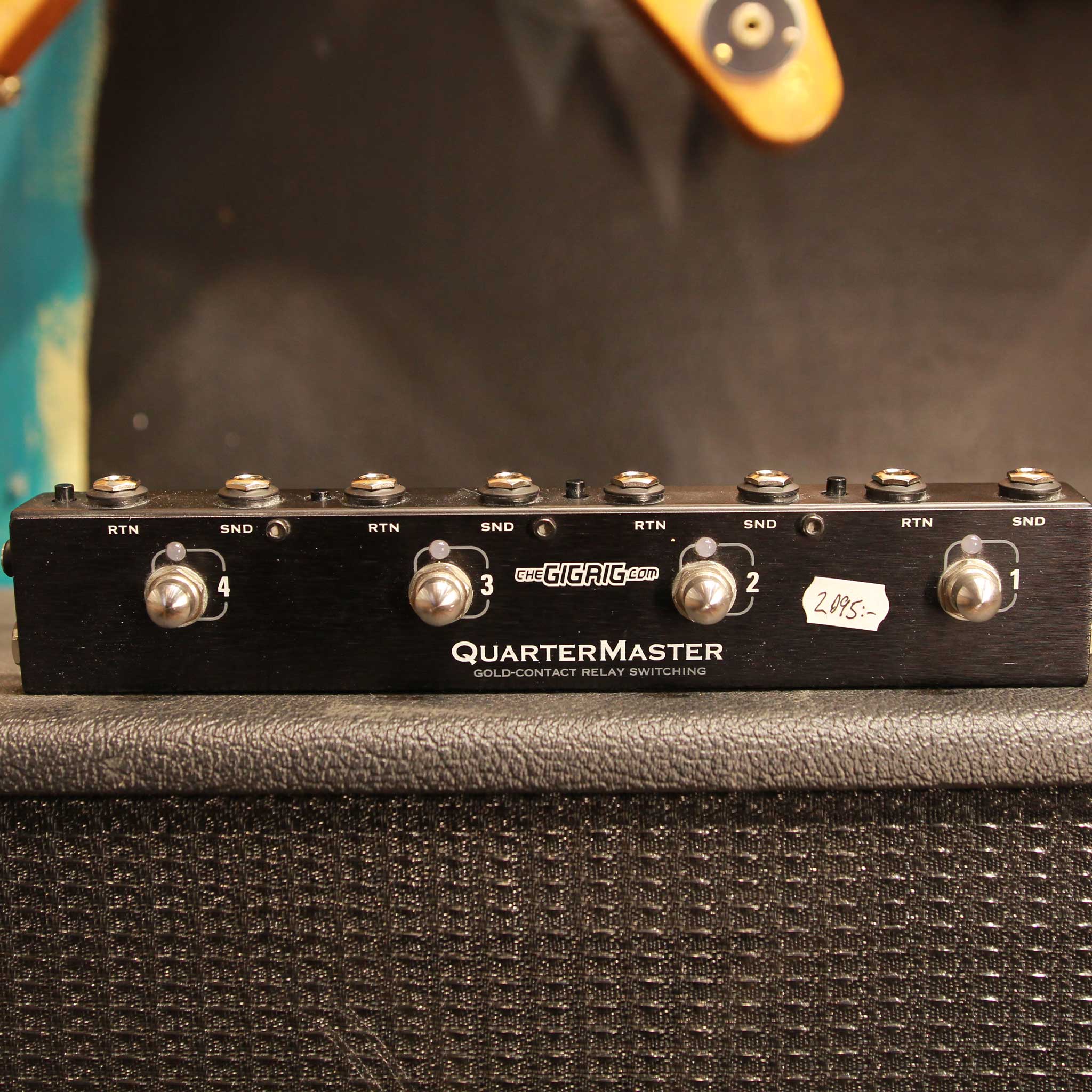 These Go To 11 The GigRig Quartermaster QMX4 USED - VG Condition - no Box or PSU tgt11