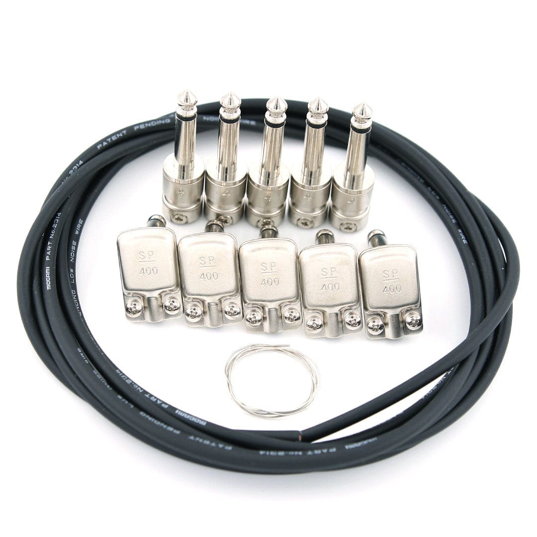These Go To 11 Tillbehör TGT11 x Squareplug Patch Cable Kit 5 angled / 5 straight plugs tgt11