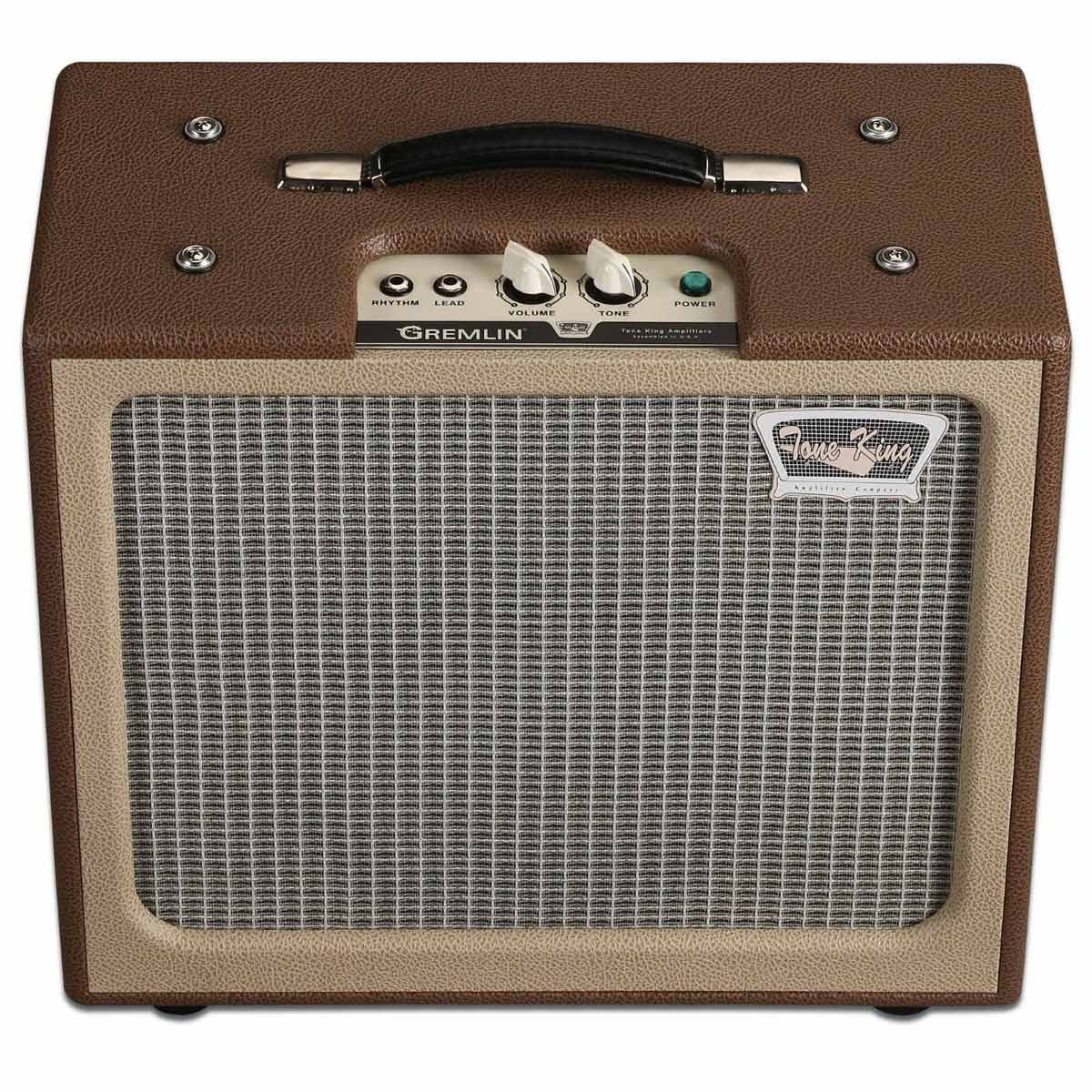 Tone King Förstärkare Tone King Gremlin 5-watt 1x12 Tube Combo w/Attenuator - Brown/Beige tgt11