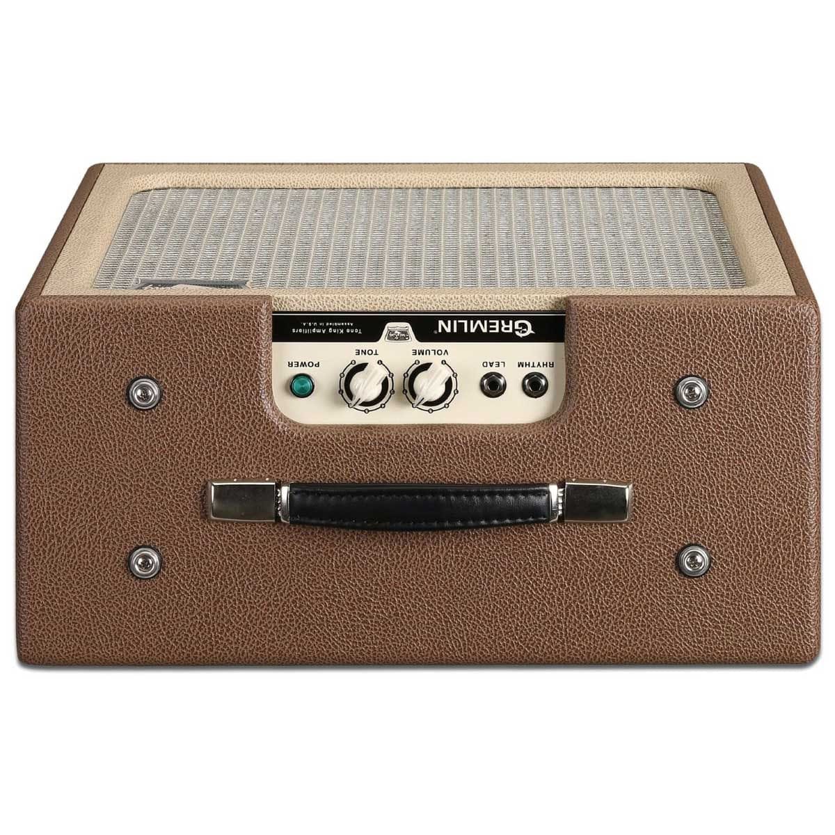 Tone King Förstärkare Tone King Gremlin 5-watt 1x12 Tube Combo w/Attenuator - Brown/Beige tgt11