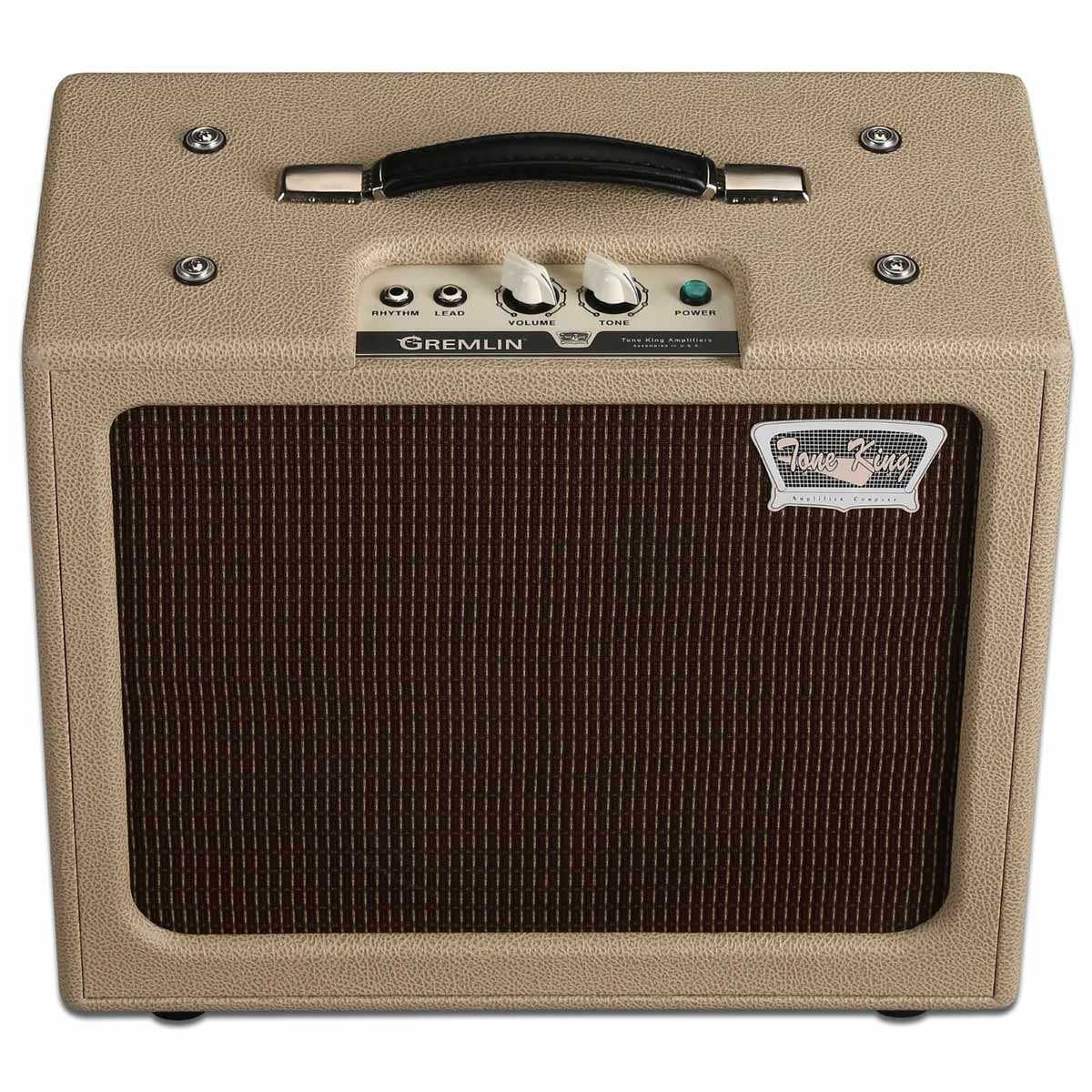 Tone King Förstärkare Tone King Gremlin 5-watt 1x12 Tube Combo w/Attenuator - Cream tgt11