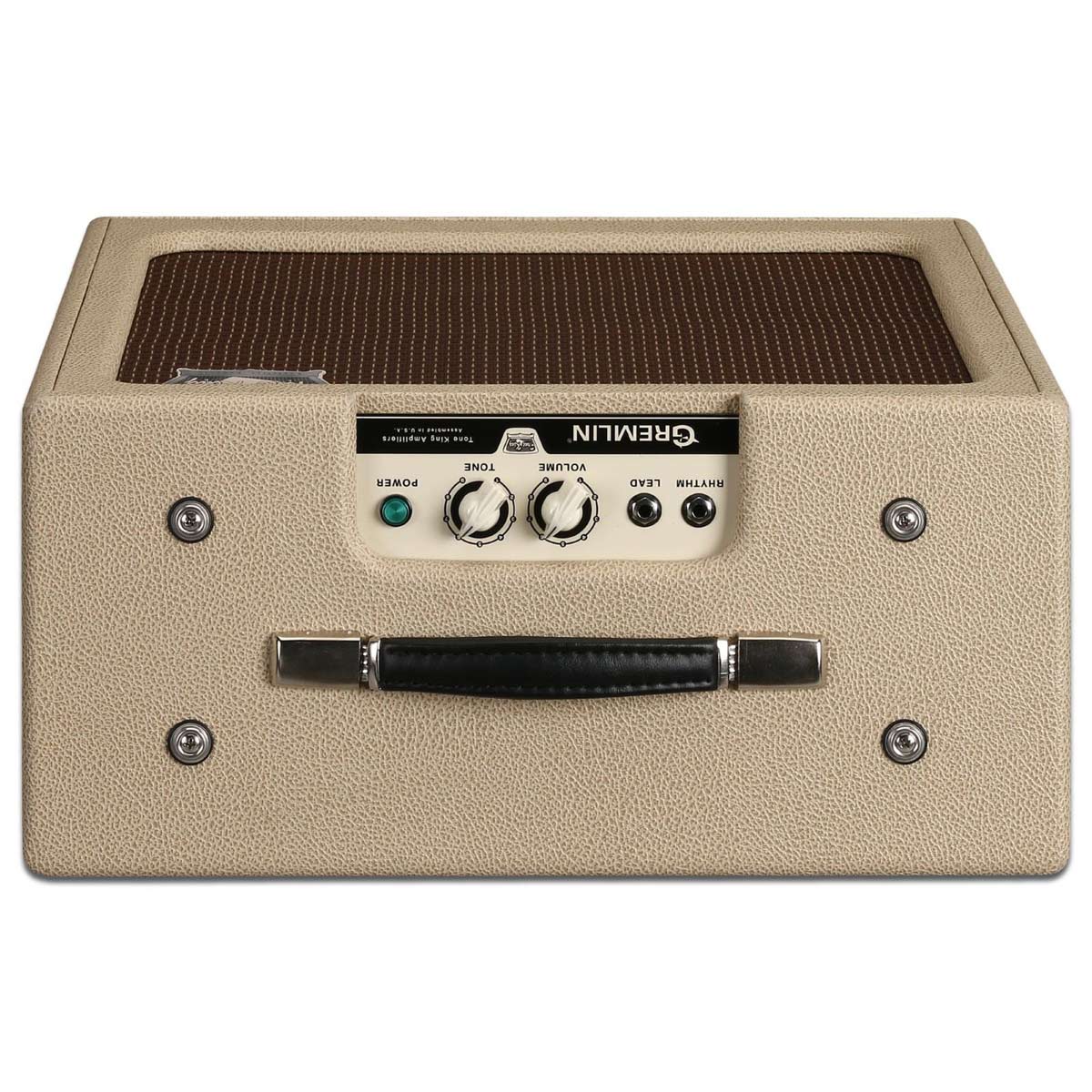 Tone King Förstärkare Tone King Gremlin 5-watt 1x12 Tube Combo w/Attenuator - Cream tgt11