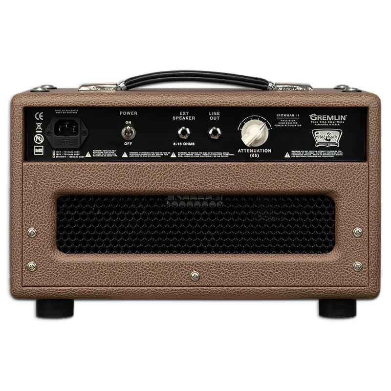 Tone King Förstärkare Tone King Gremlin 5 watt Tube Head Browne/Beige tgt11