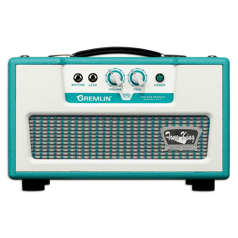 Tone King Förstärkare Tone King Gremlin 5 watt Tube Head Turquoise tgt11