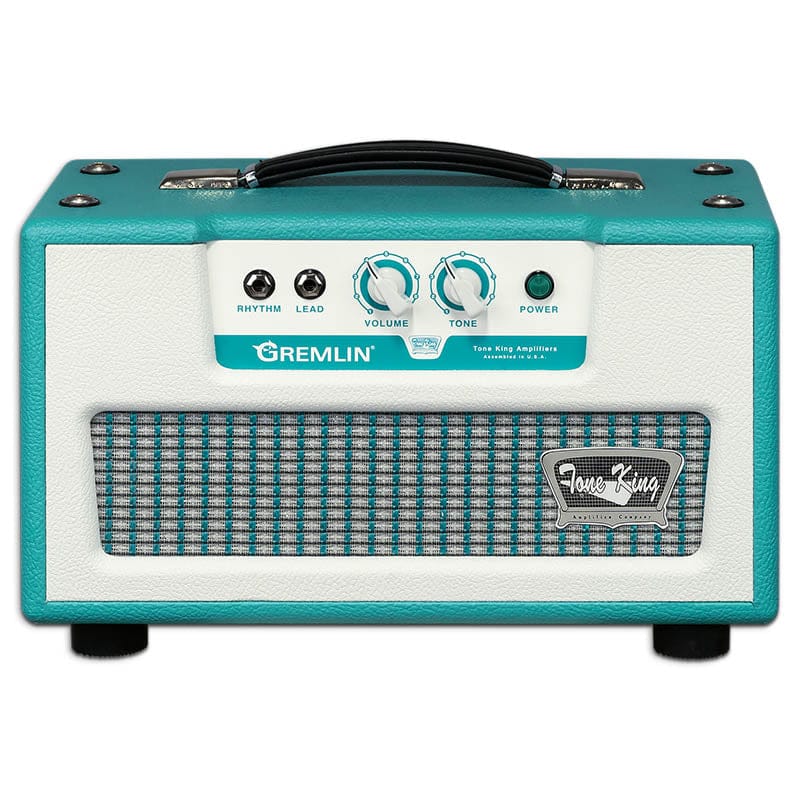 Tone King Förstärkare Tone King Gremlin 5 watt Tube Head Turquoise tgt11