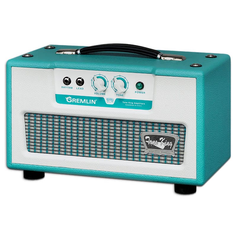 Tone King Förstärkare Tone King Gremlin 5 watt Tube Head Turquoise tgt11