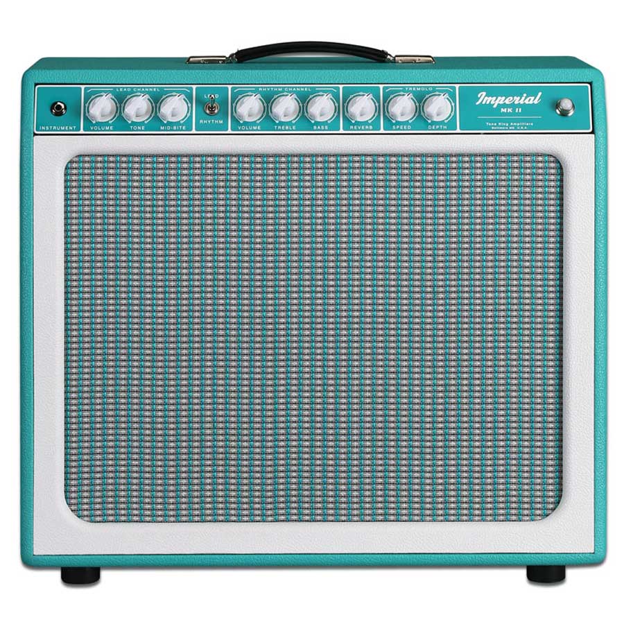Tone King Förstärkare Tone King Imperial Mk II Turquoise Combo tgt11