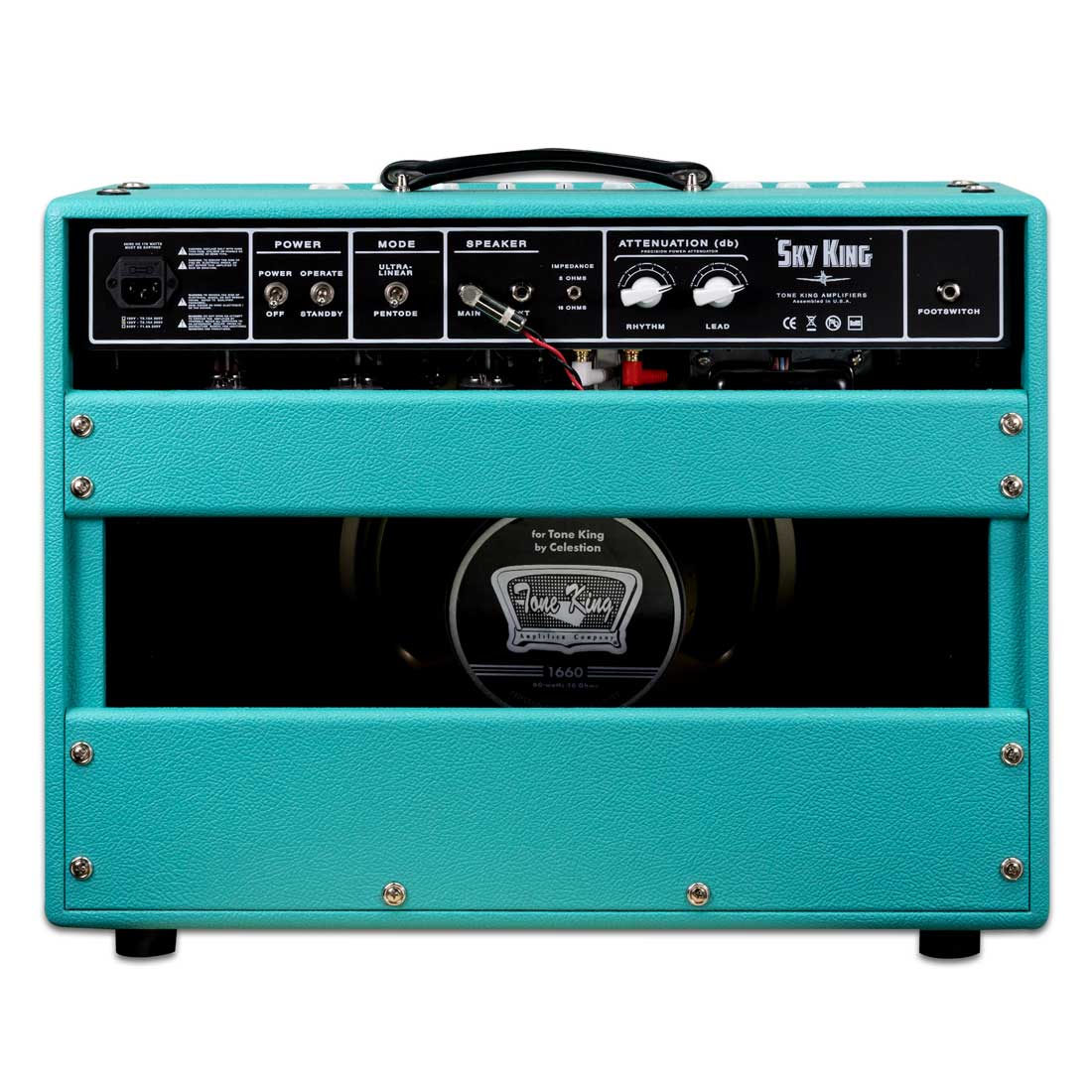 Tone King Förstärkare Tone King Sky King Combo - Turquoise tgt11