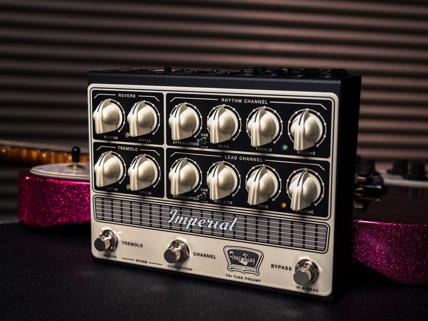 Tone King Pedaler Tone King Imperial MKII Preamp Pedal tgt11