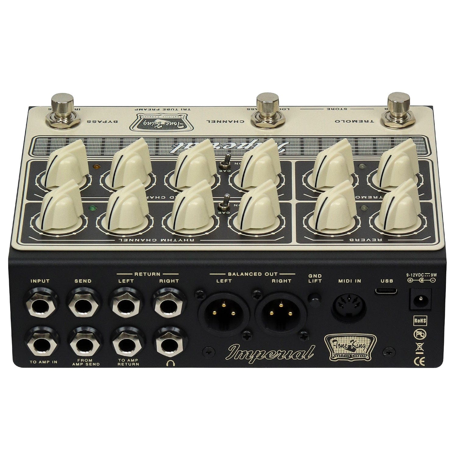 Tone King Pedaler Tone King Imperial MKII Preamp Pedal tgt11