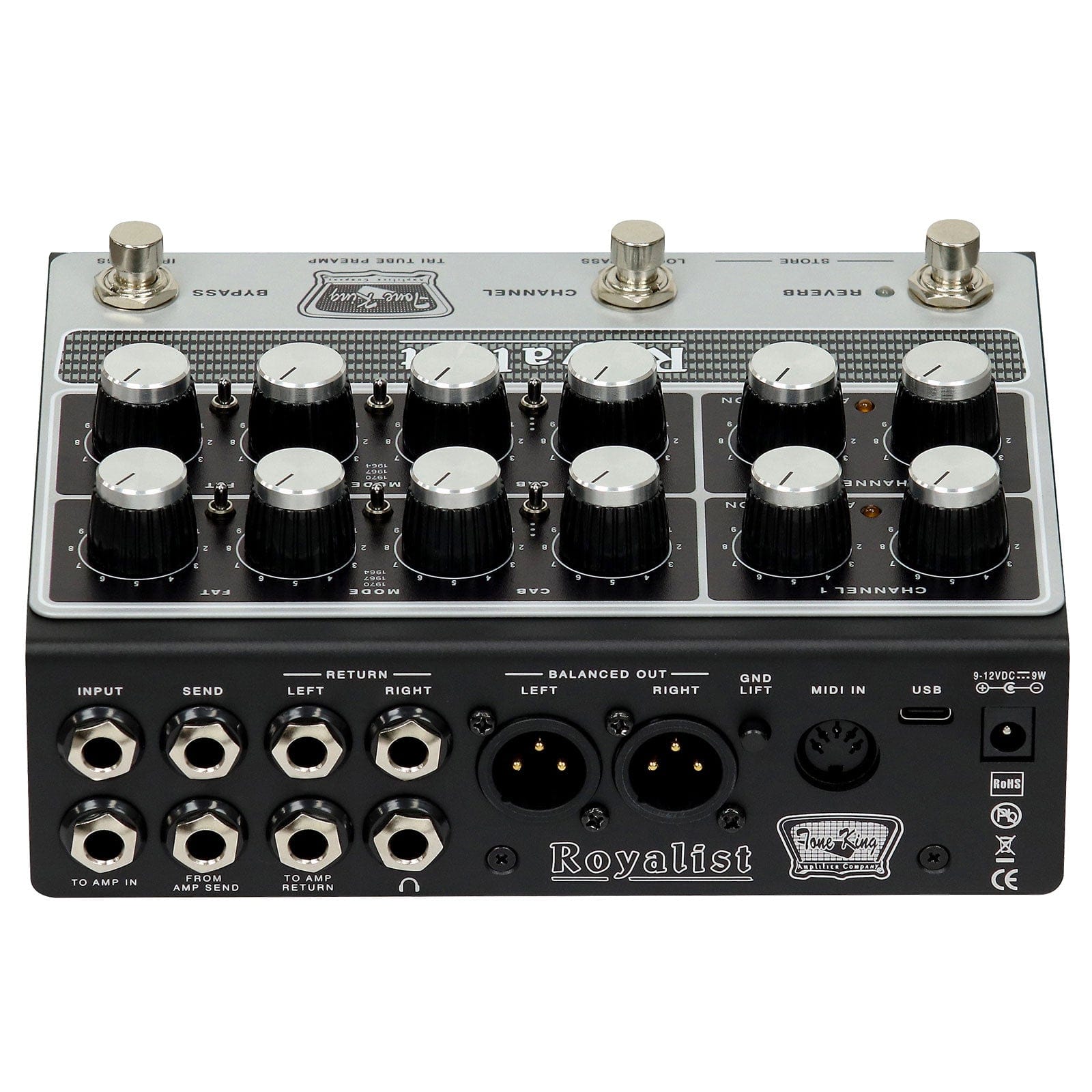 Tone King Preamp Tone King Royalist Preamp Pedal tgt11