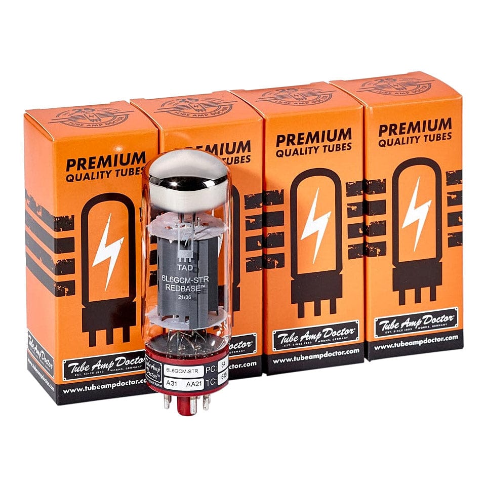Tube Amp Doctor Förstärkare TAD 6L6GCM-STR REDBASE TAD PREMIUM Selected matched Quartet RT104 tgt11