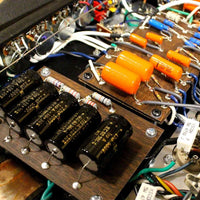 Two-Rock Förstärkare Two-Rock Classic Reverb 100 Watt Head with 2×12 Matching Cab Gold Suede tgt11