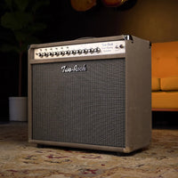 Two-Rock Förstärkare Two-Rock Silver Sterling Signature 100 Watt Combo Suede tgt11