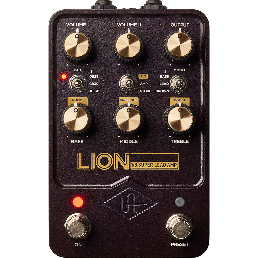 Universal Audio Lion 68 Super Lead Amp – These Go To 11