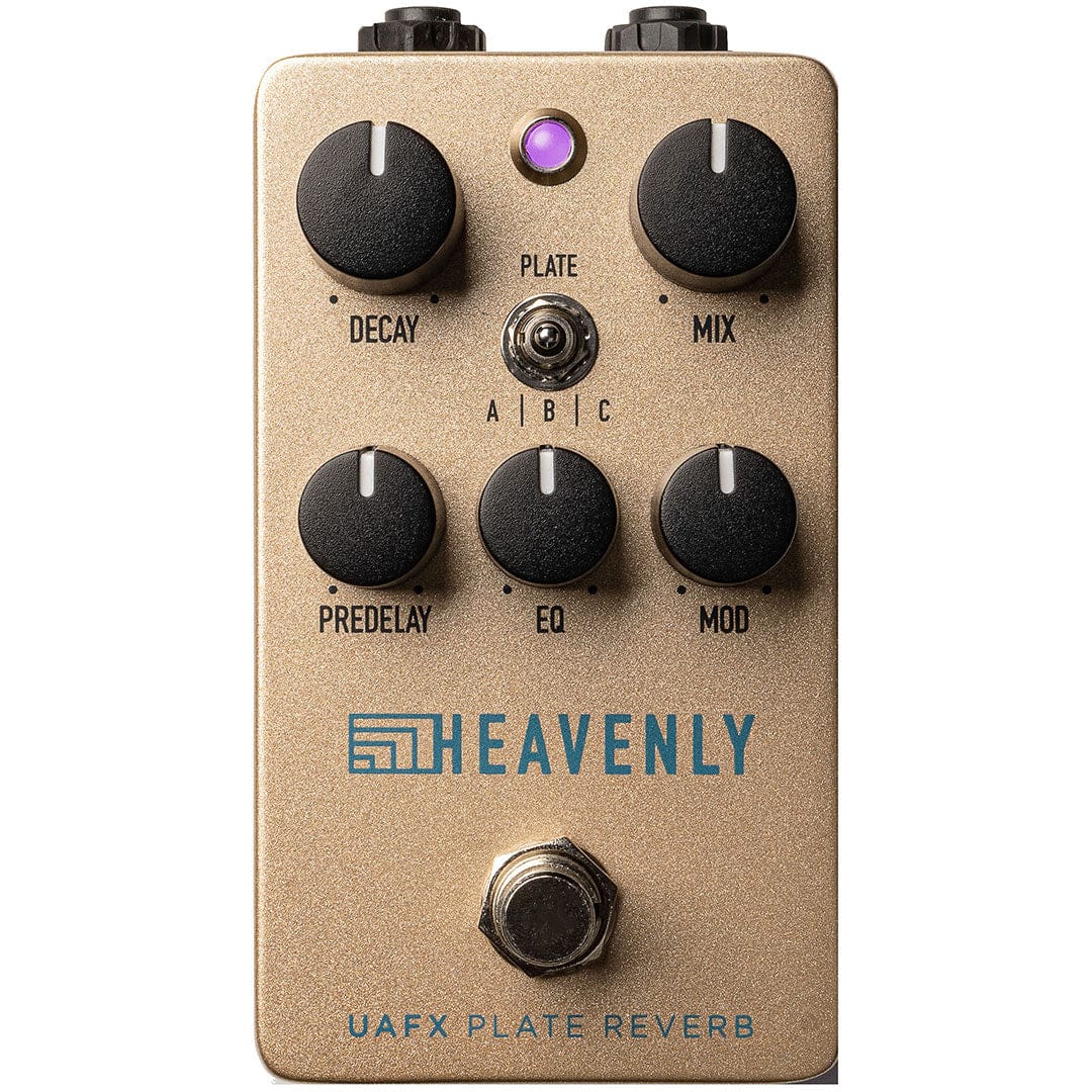 Universal Audio Pedaler Universal Audio Heavenly Plate Reverb tgt11