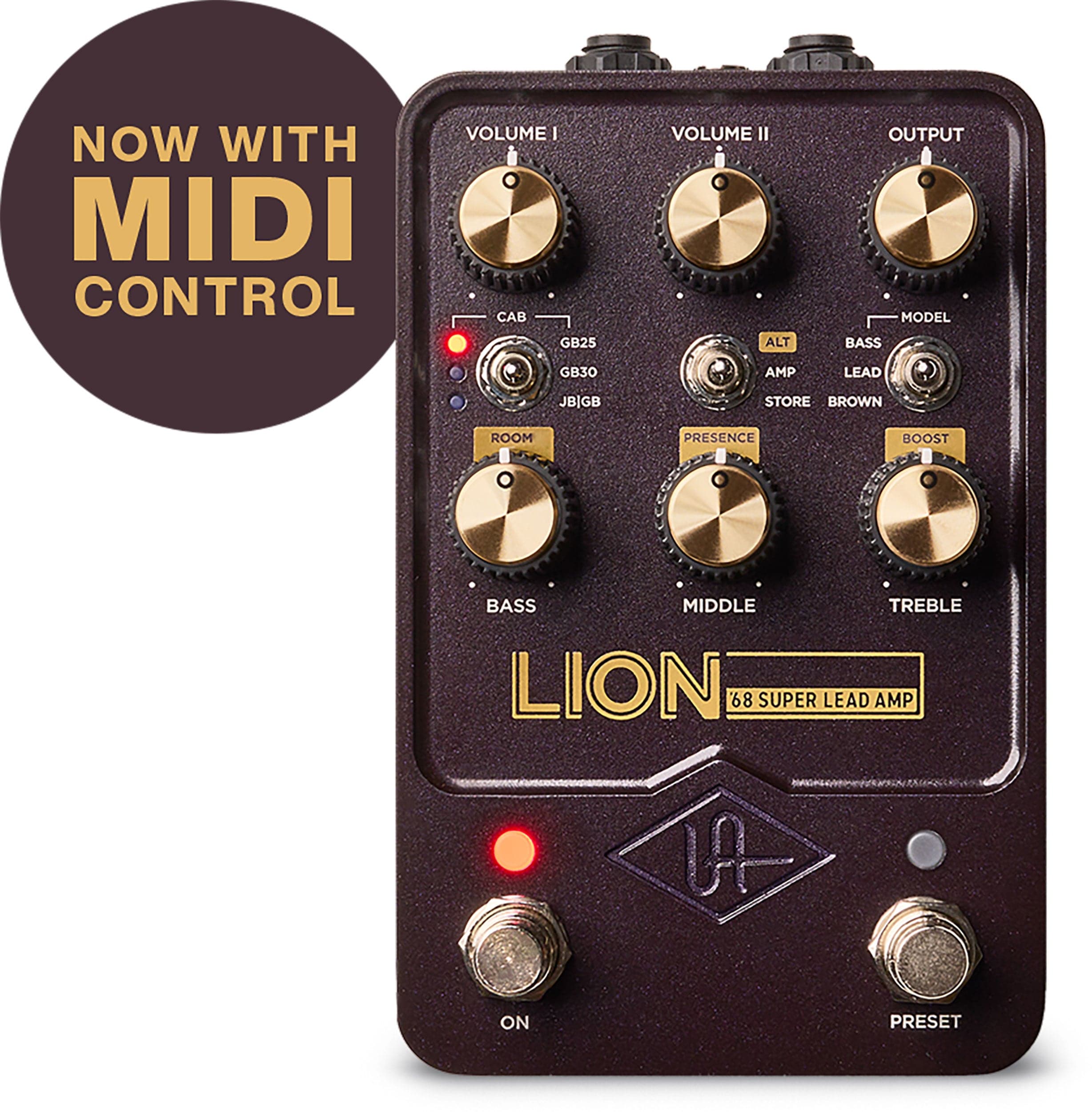 Universal Audio Pedaler Universal Audio Lion 68 Super Lead Amp tgt11