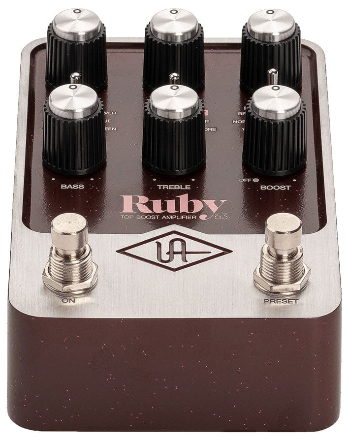Universal Audio Pedaler Universal Audio Ruby *63 Top Boost Amplifier tgt11