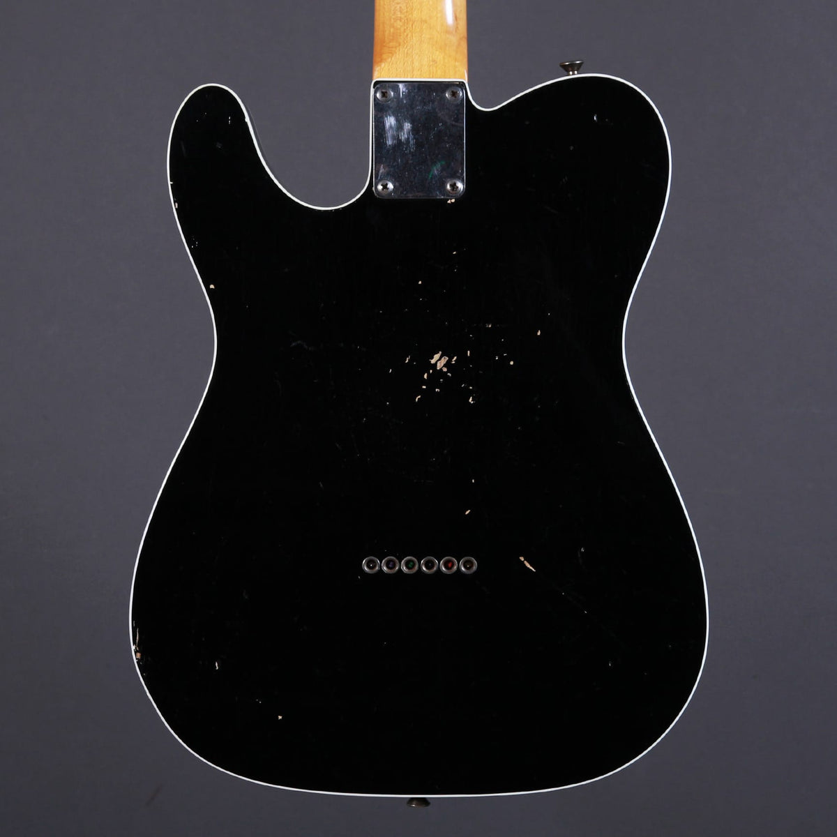 Used gear Begagnade Instrument Fender Custom Shop Telecaster Custom Black 2012 USED -  VG - w/ Hard Case tgt11