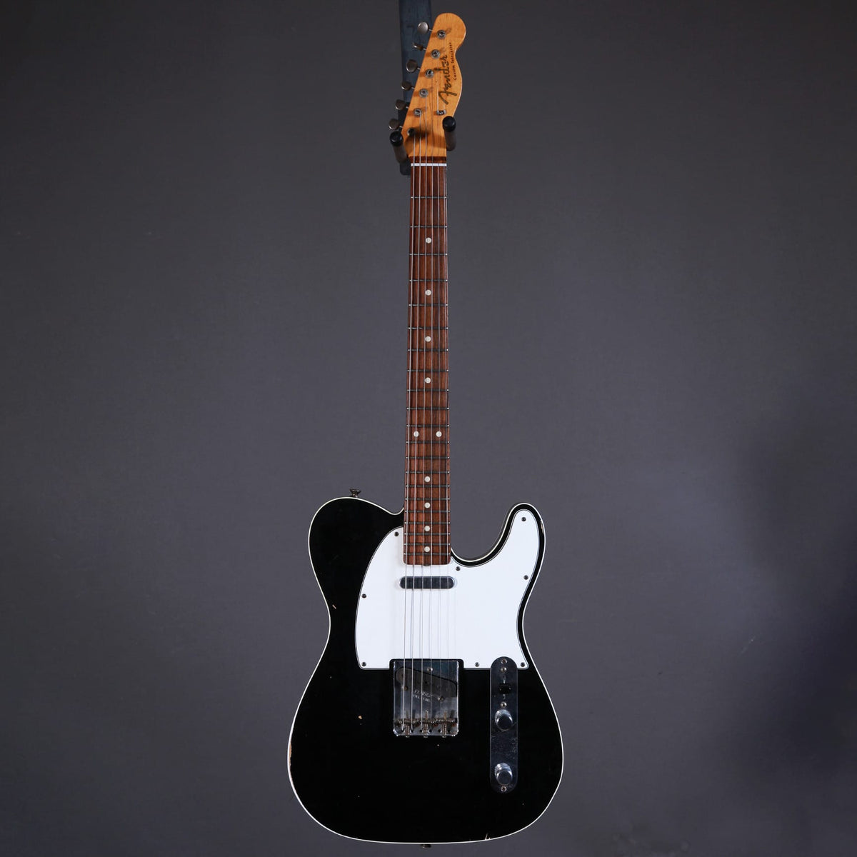 Used gear Begagnade Instrument Fender Custom Shop Telecaster Custom Black 2012 USED -  VG - w/ Hard Case tgt11
