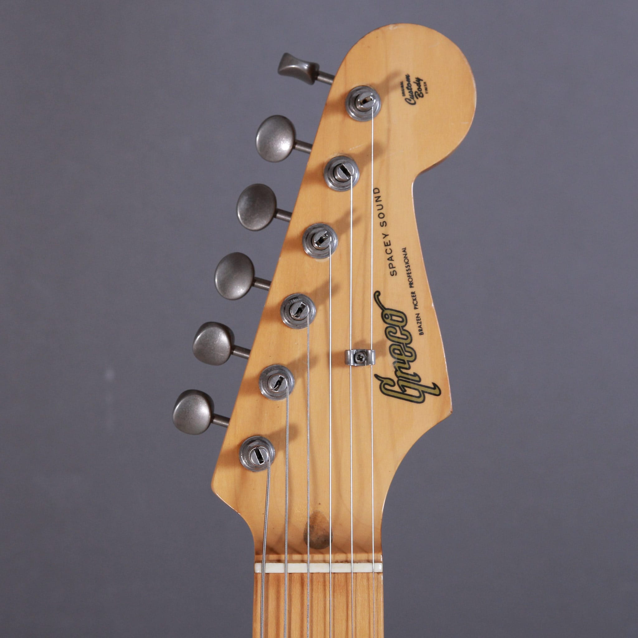 Used gear Begagnade Instrument Greco Spacey Sound Strat 1980 USED - VG - w/ Softcase tgt11