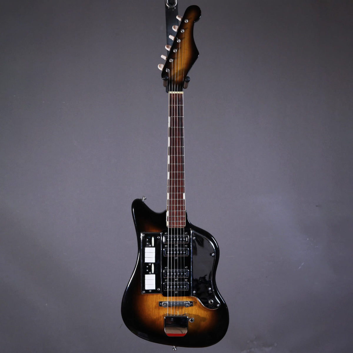 Used gear Begagnade Instrument Teisco SW4L Sunburst 1960s USED -  VG Condition - Original Hard Case included tgt11