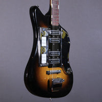 Used gear Begagnade Instrument Teisco SW4L Sunburst 1960s USED -  VG Condition - Original Hard Case included tgt11