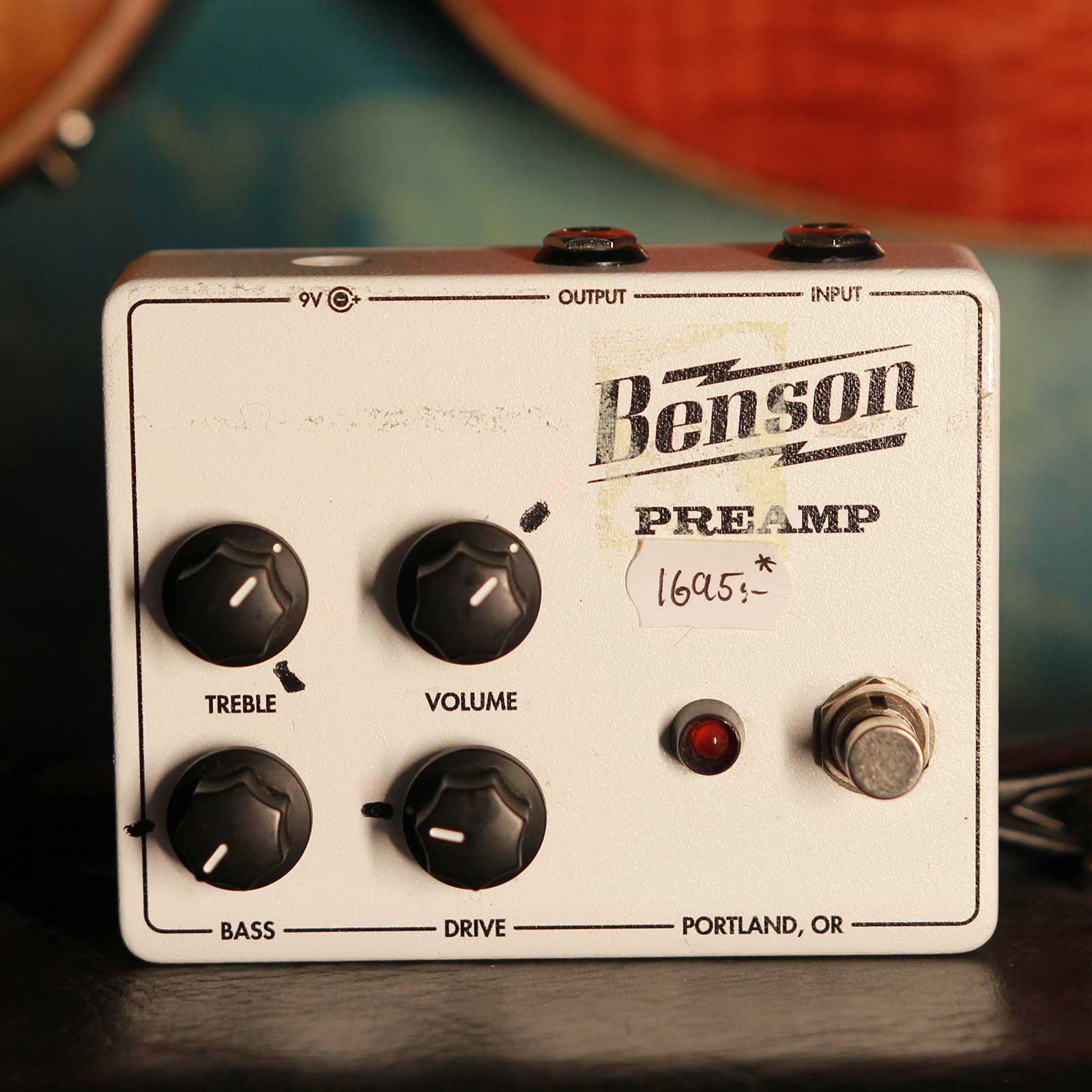Used gear Begagnat Benson Preamp White USED - VG - Box no PSU tgt11