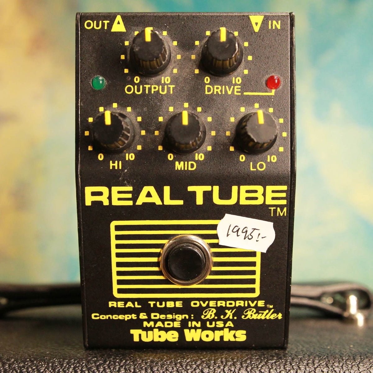 Used gear Begagnat BK Butler Real Tube USED - VG Condition - no Box w 12 ac adapter tgt11