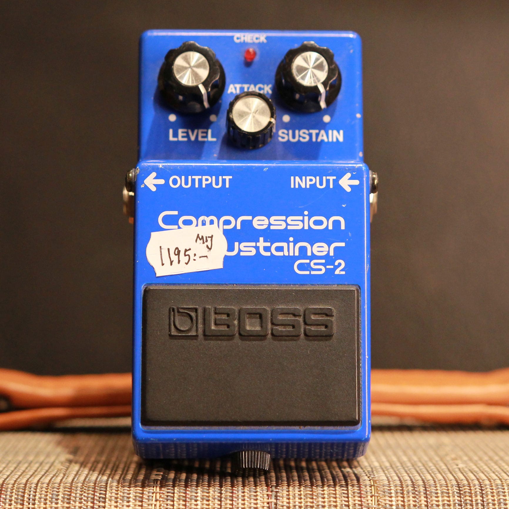 Used gear Begagnat Boss CS-2 Compression Sustainer MIJ Black Label USED - VG - No Box or PSU tgt11
