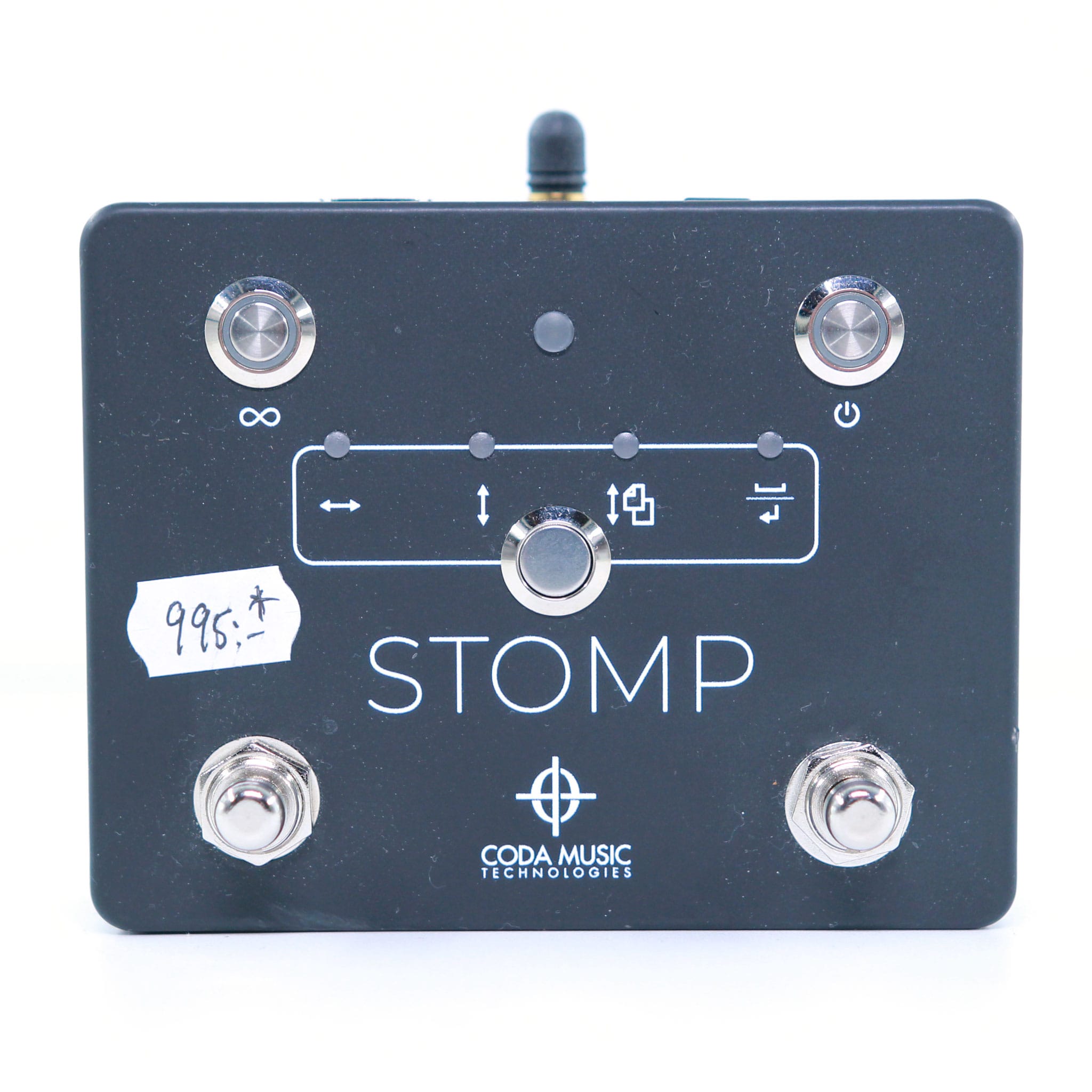 Used gear Begagnat Coda Music Stomp USED - VG Condition - with Box no PSU tgt11
