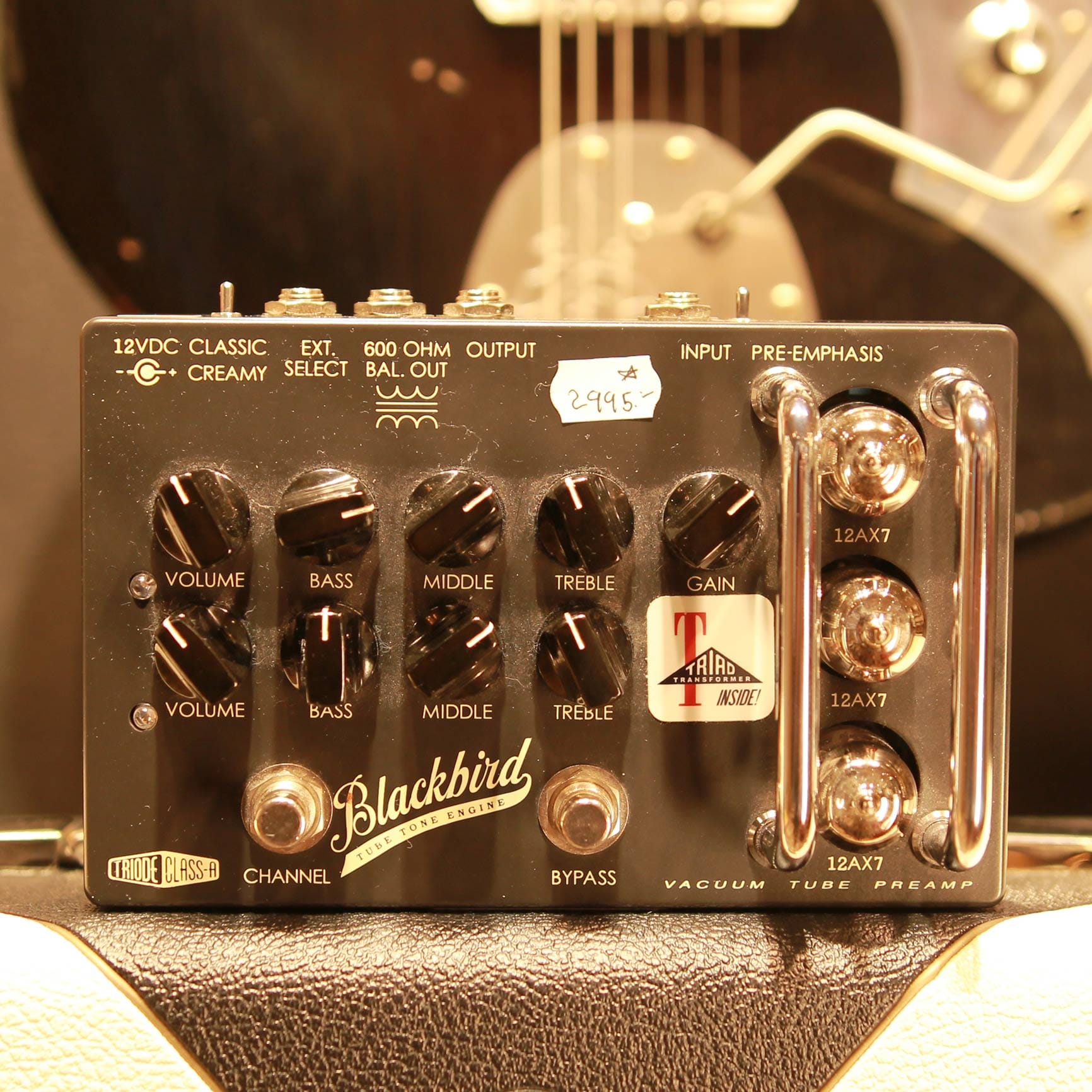 Used gear Begagnat effectrode Blackbird Tube Preamp USED - VG - w/ box and PSU tgt11