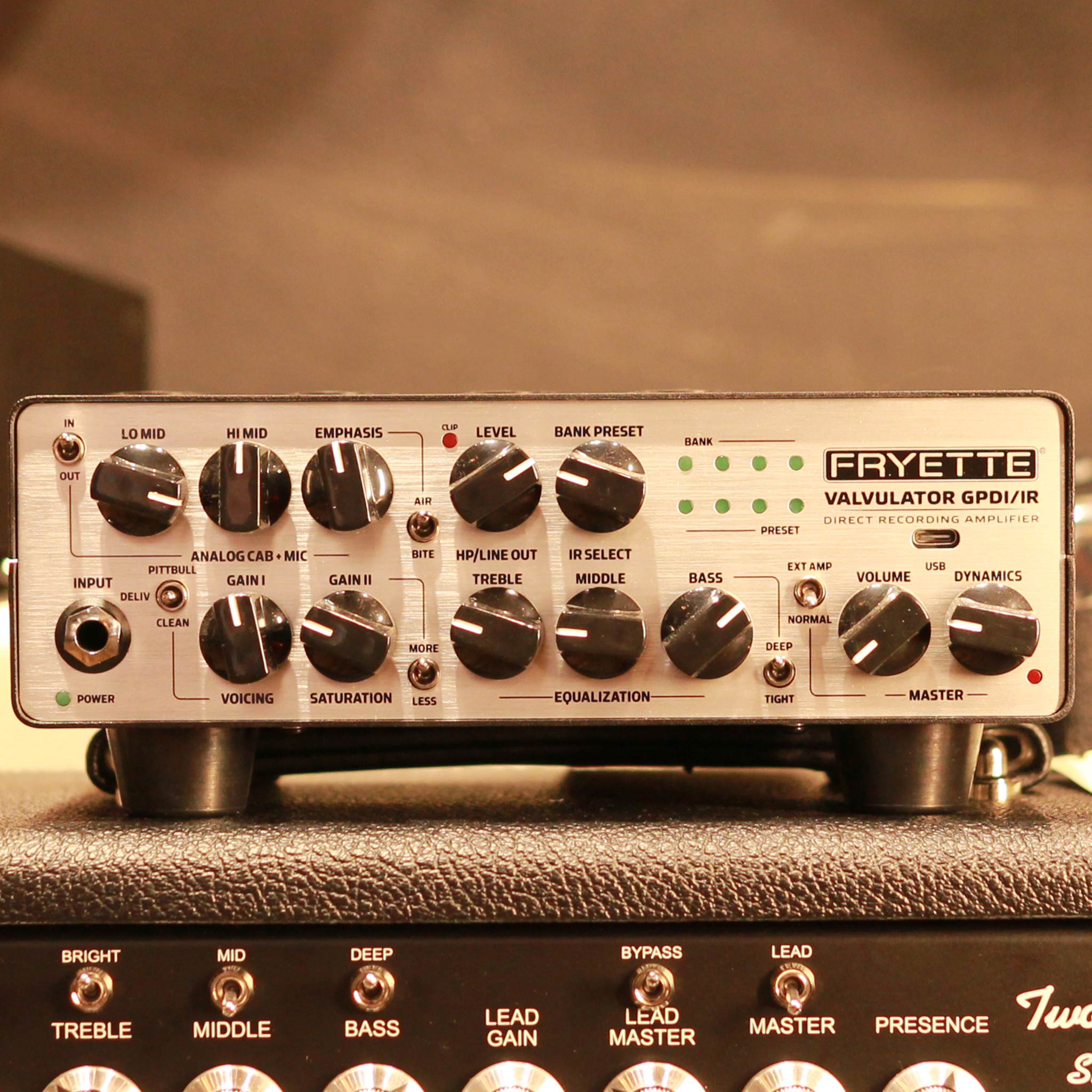Used gear Begagnat Fryette GP/DI IR Desktop Recording Amplifier USED - VG - w/ Box and PSU tgt11