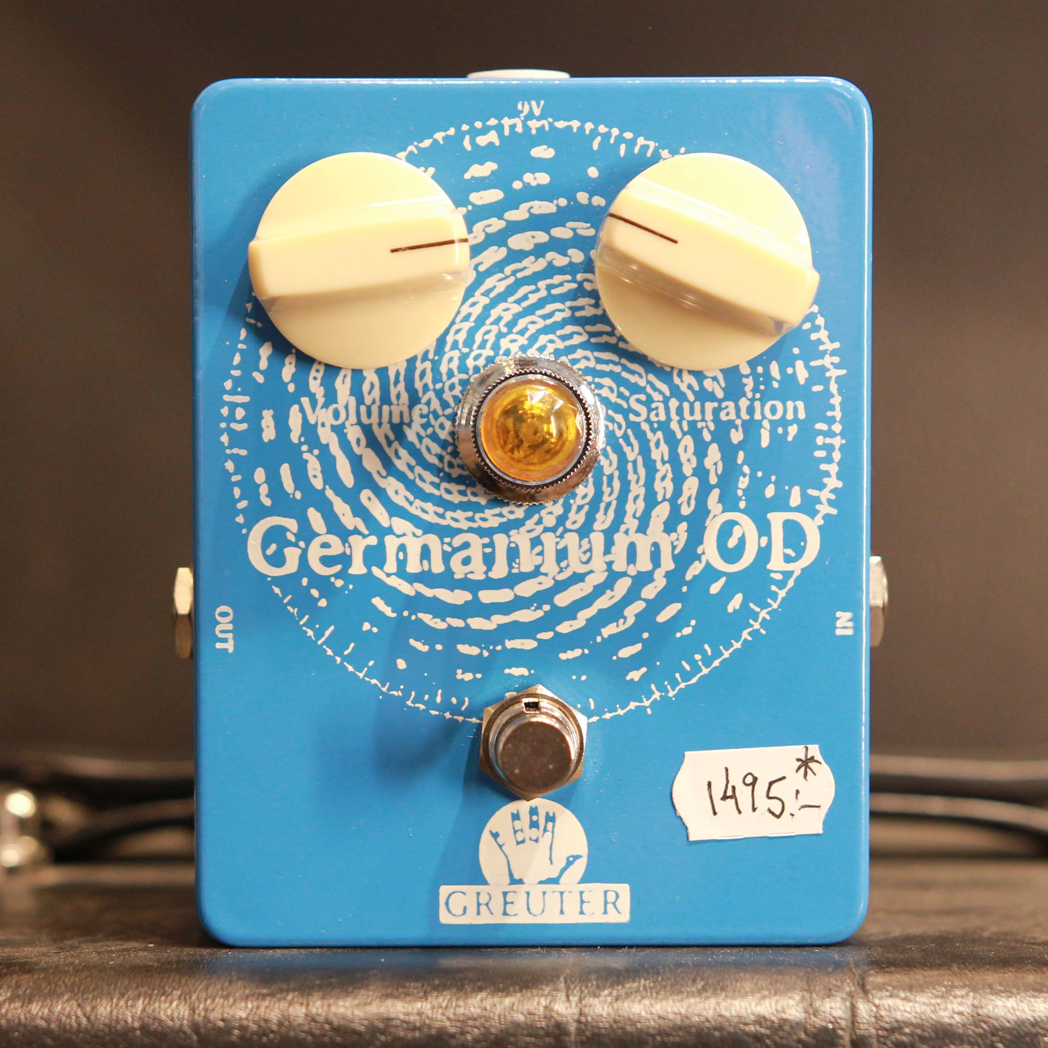 Used gear Begagnat Greuter Germanium OD USED - Very Good Condition - w/ Box no PSU tgt11