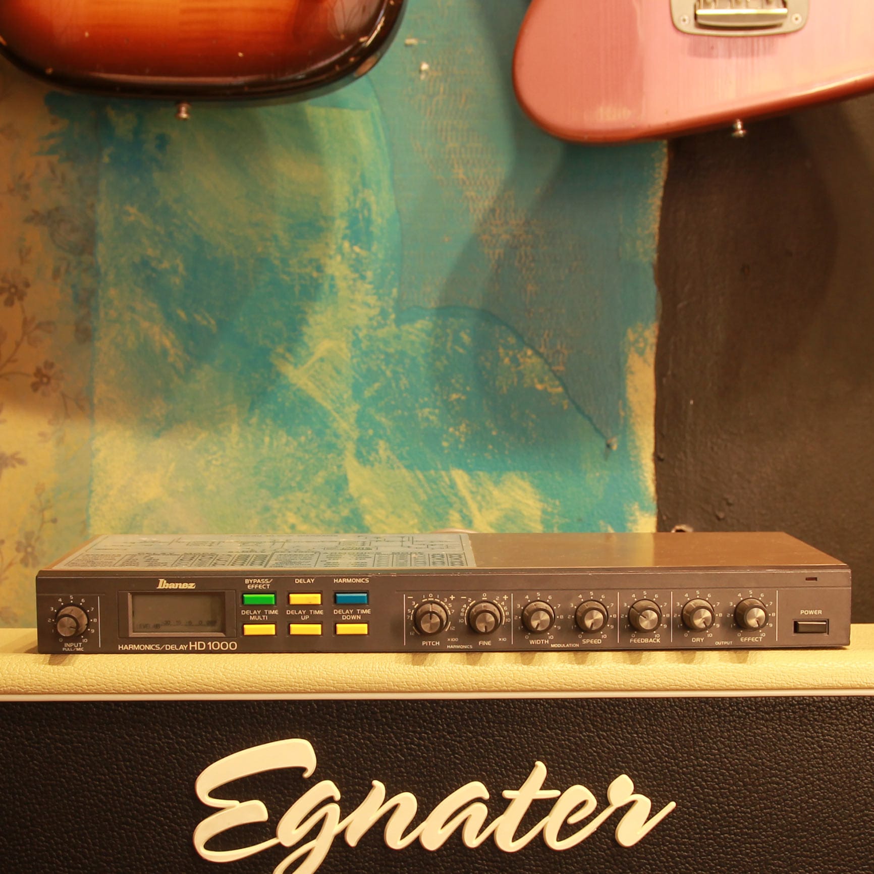 Used gear Begagnat Ibanez HD-1000 USED - VG - no Box with PSU tgt11