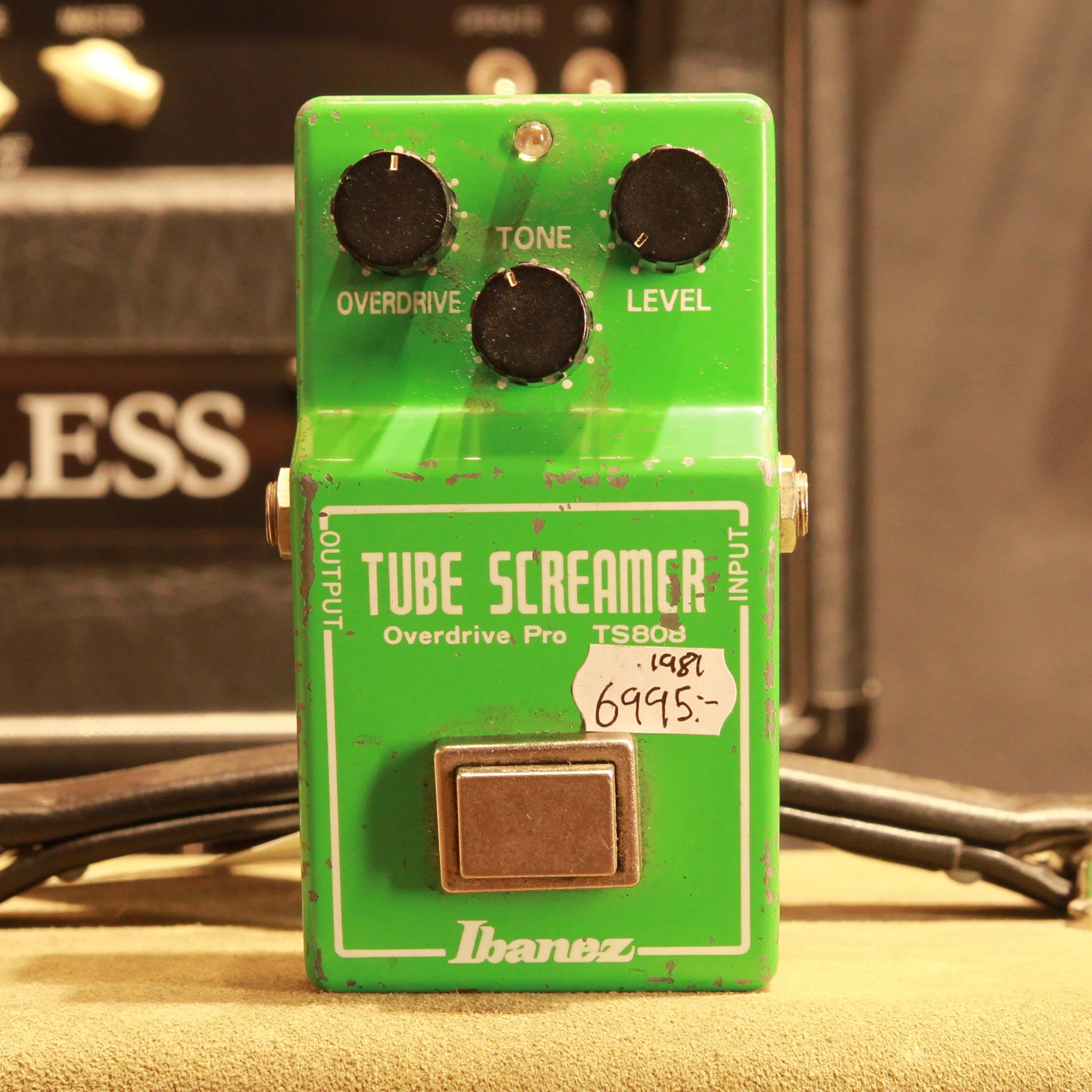 Used gear Begagnat Ibanez TS808 1981 USED - Very Good Condition - no Box or PSU tgt11