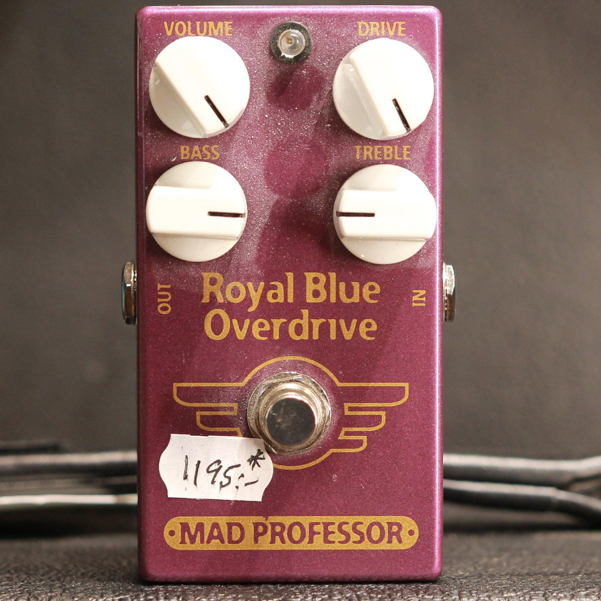 Used gear Begagnat Mad Professor Royal Blue Overdrive USED - VG Condition - with Box no PSU tgt11