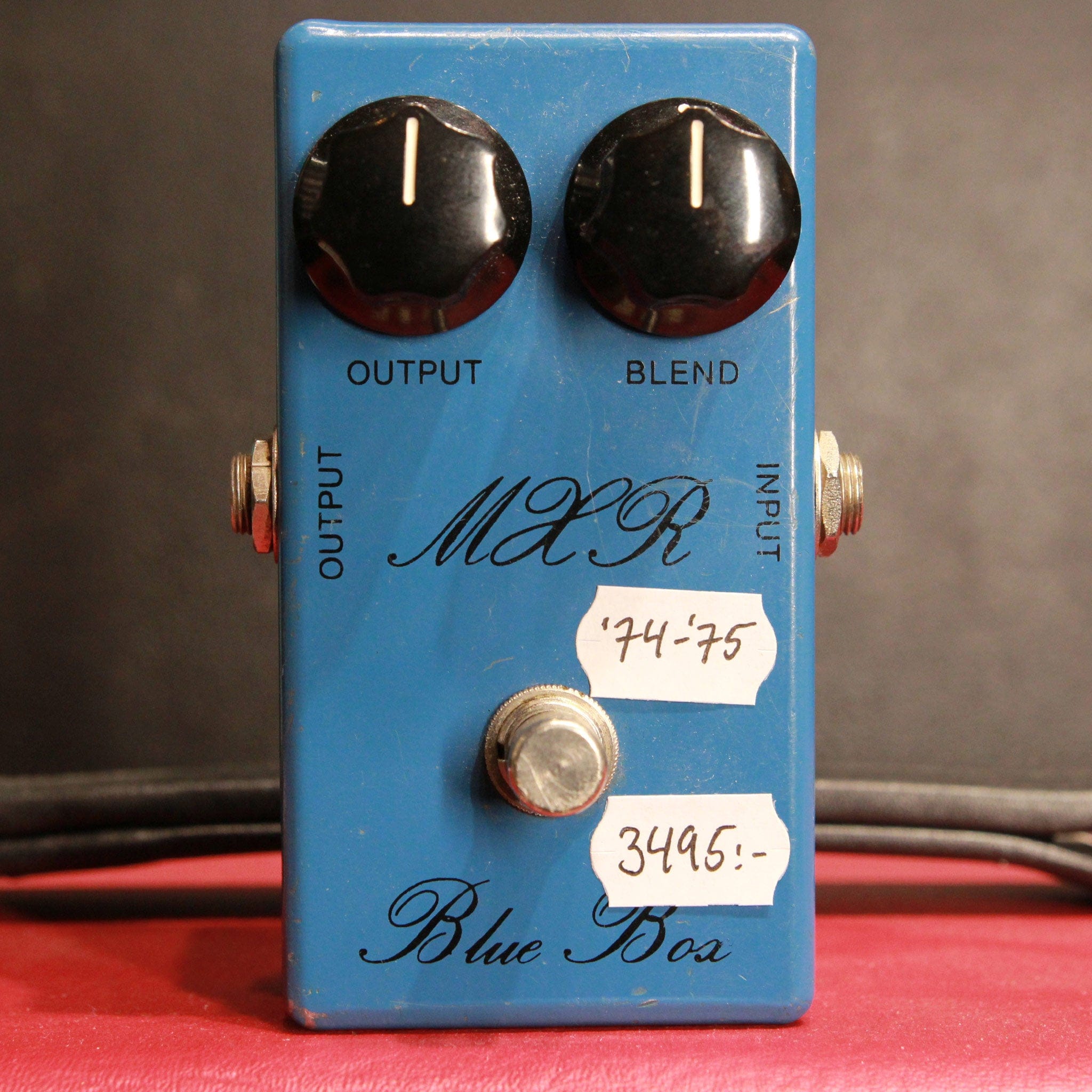 Used gear Begagnat MXR Blue Box 74-75 USED - Very Good Condition - w/ Box no PSU tgt11