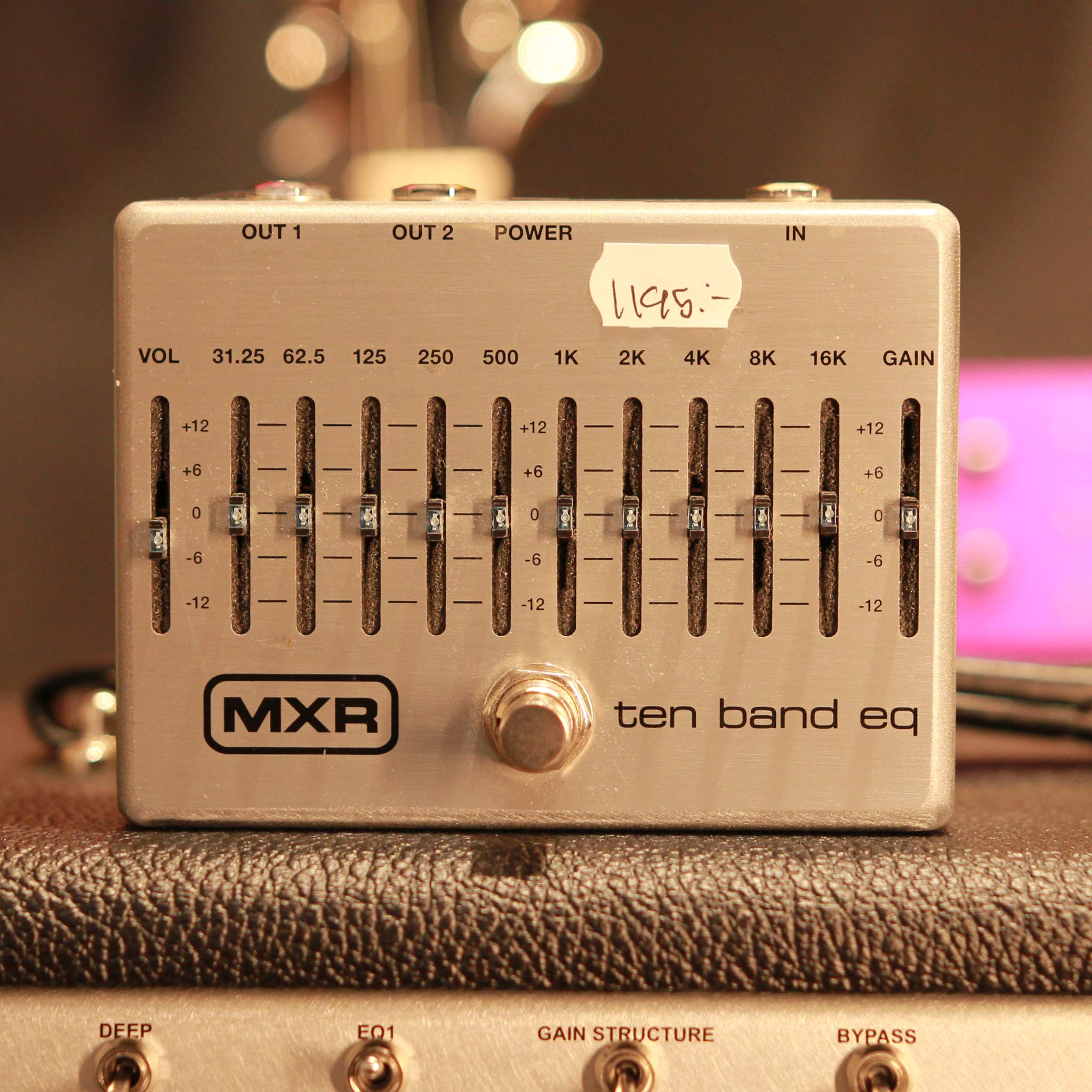 Used gear Begagnat MXR M108S 10-Band Graphic EQ USED - VG - no Box or PSU tgt11