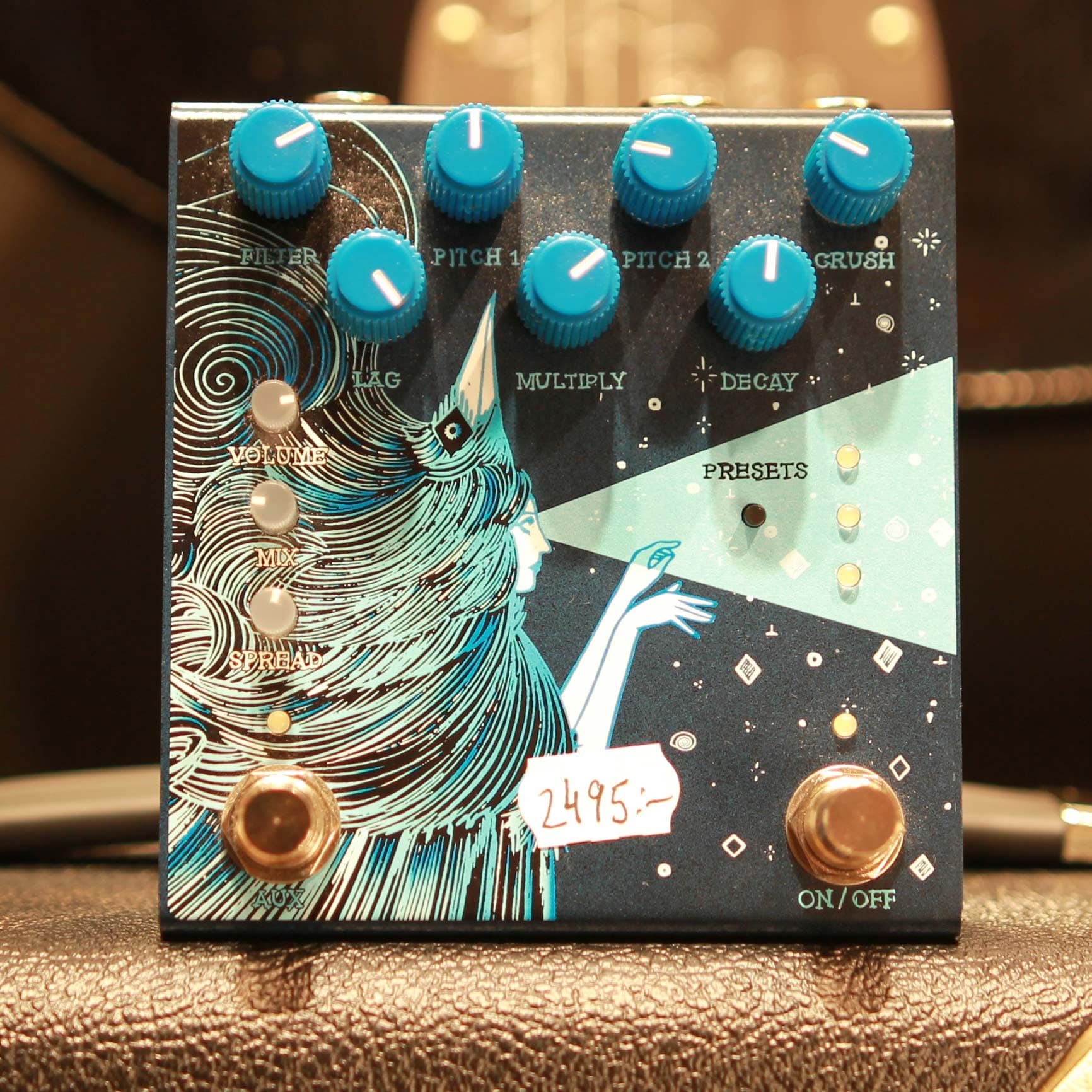 Used gear Begagnat Old Blood Noise Dark Star Stereo Blue USED - VG - no Box or PSU tgt11