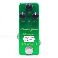 Used gear Begagnat One Control Persian Green Screamer USED - VG Condition - with Box no PSU tgt11