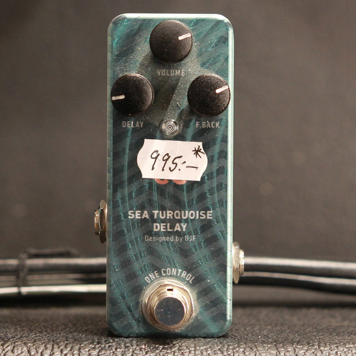 Used gear Begagnat One Control Sea Turquoise Delay USED - VG Condition - with Box no PSU tgt11