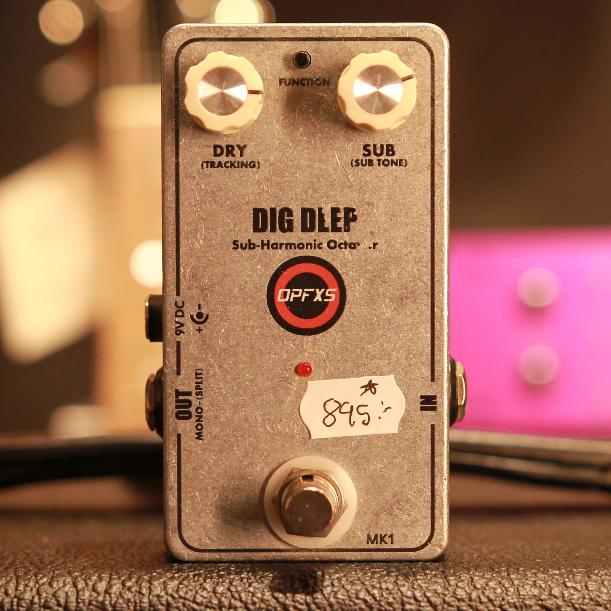 Used gear Begagnat OPFXS DIG DEEP MK1 Sub-Harmonic Octaver USED - VG - w/ Box no PSU tgt11