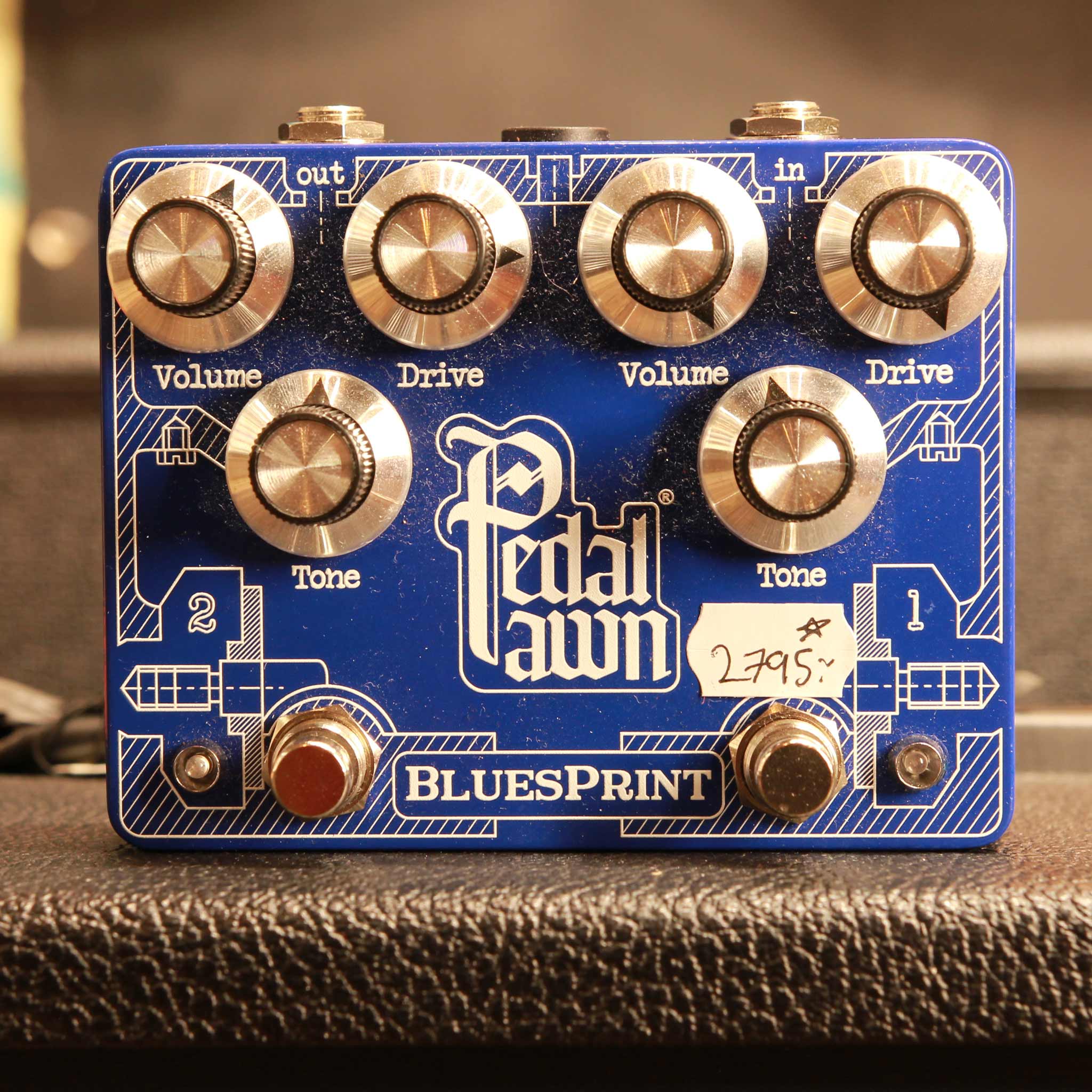 Used gear Begagnat Pedal Pawn Bluesprint USED - Very Good Condition - with Box no PSU tgt11