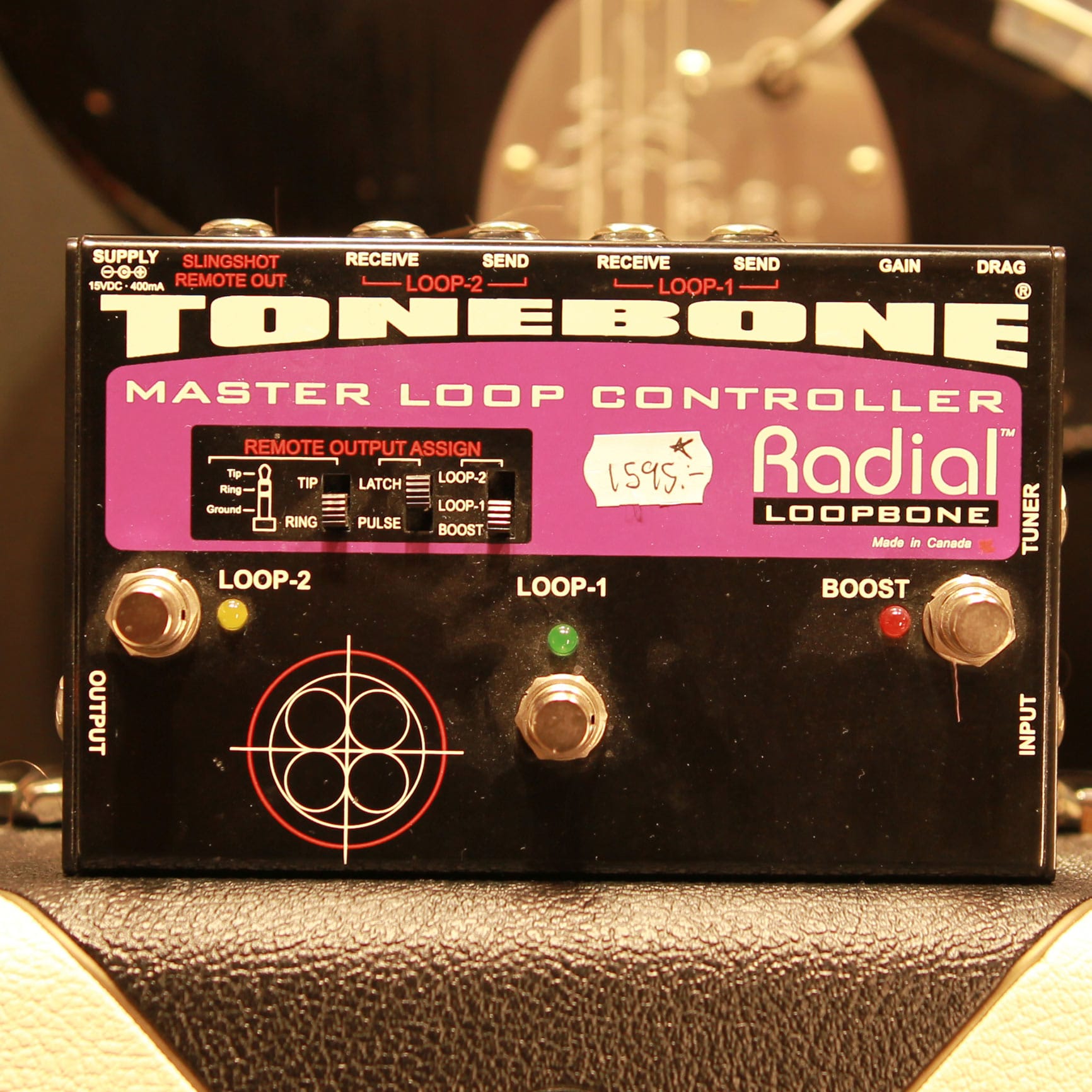 Used gear Begagnat Radial Tonebone Loopbone USED - VG - w/ Box or PSU tgt11