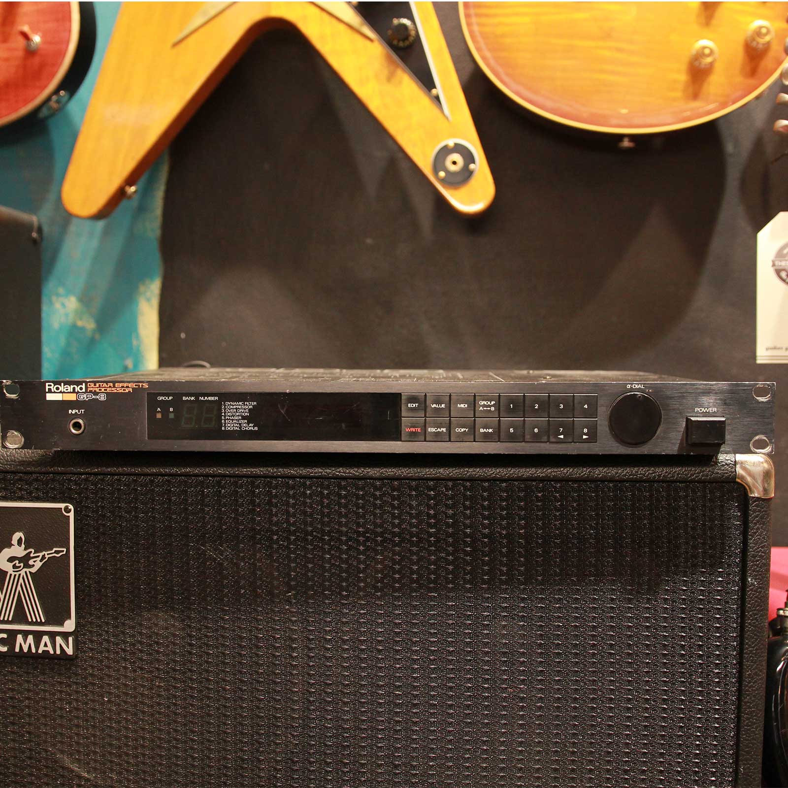 Used gear Begagnat Roland GP-8 with FC-100 och EV-5 USED - VG Condition - no Box tgt11