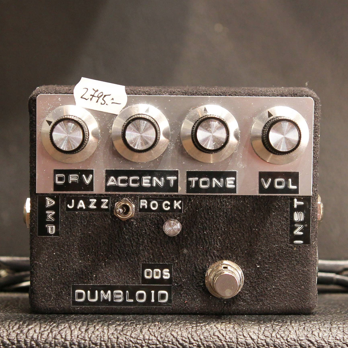 Used gear Begagnat Shins Dumbloid ODS Black Suede USED - VG Condition - no Box or PSU tgt11